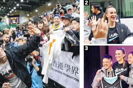 恩奧妮絲古首訪港 憶高中美好時光 勉學生敢追夢訂目標 – 20250317 – 體育