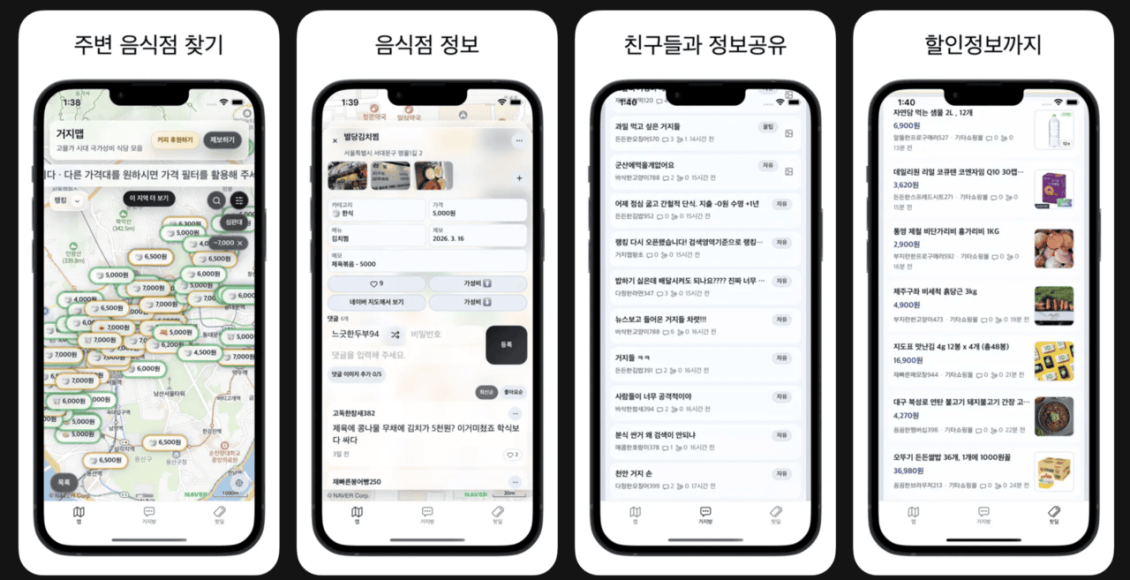 韓國爆紅「乞丐地圖」-標註最慳錢抵食小店-成為上班族,學生哥救星