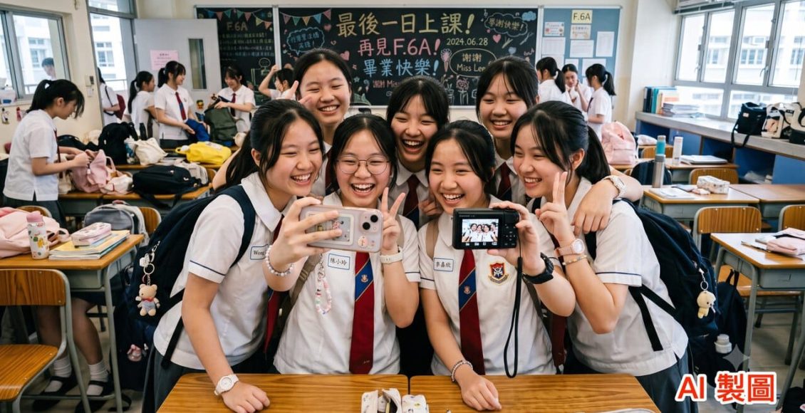 傳統女校-last-day-禁帶手機-仍有-3/4-學生堅持拍攝回憶-大量學生被記缺點通知家長