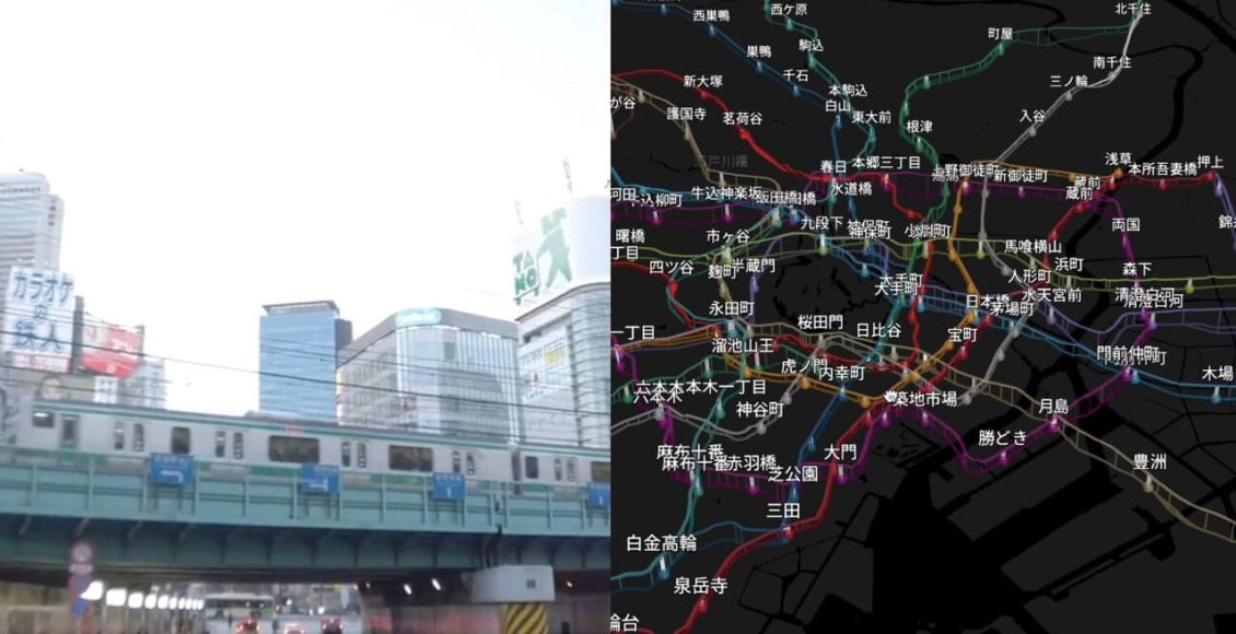 去日本搭地鐵必睇-3d-互動網站透視東京地底-第一身視角模擬列車穿梭